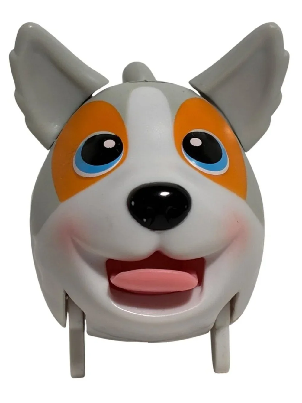 Chubby Puppies Friends Australian Shepherd Hot Dog Head Flower Works Full Size